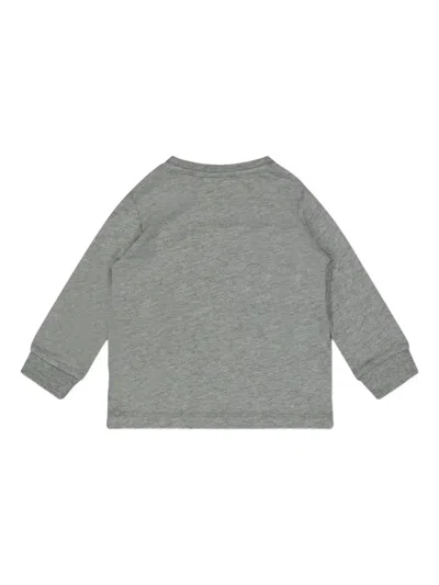 Iceberg Graphic-print Top In Gray