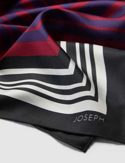 Joseph Chilie Silk Scarf In Multi