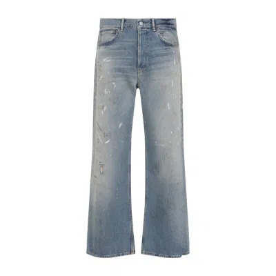 Acne Studios 2021m Light Blue Regular Fit Jeans In Blue