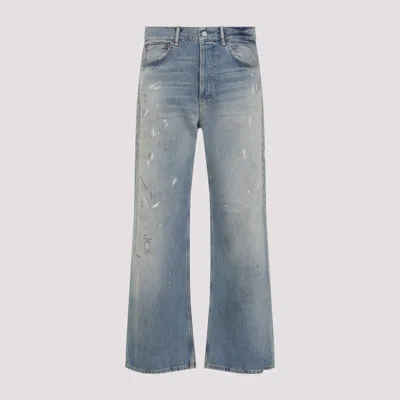 Acne Studios 2021m Light Blue Regular Fit Jeans In Blue
