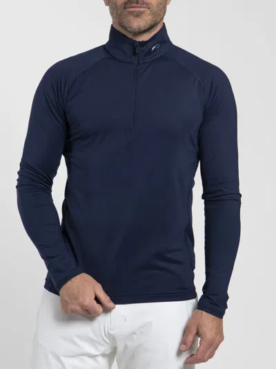 Kjus Feeling Half Zip In Blue
