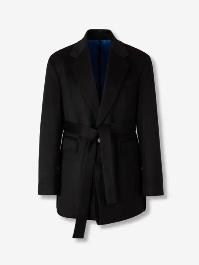 Setchu Straight Cut Jacket In Black