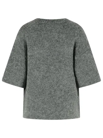 Closed Grey Alpaca Blend Sweater In Gray