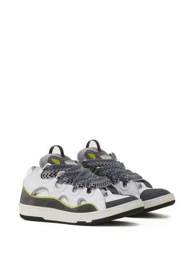 Lanvin Urban Style Sneakers Featuring Unique Sole In Multi