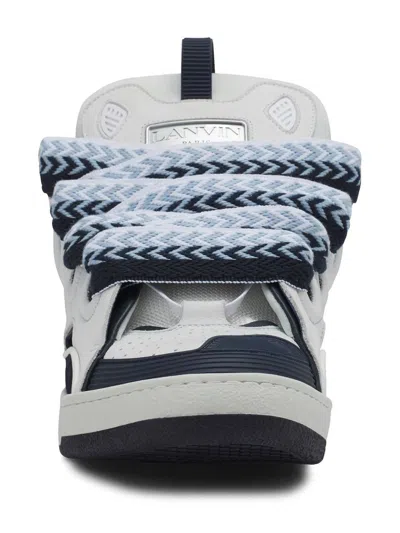 Lanvin Curb Lace-up Sneakers In Multi