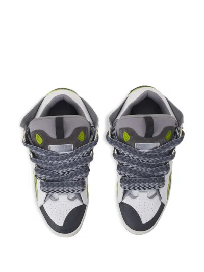 Lanvin Urban Style Sneakers Featuring Unique Sole In Multi
