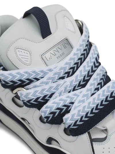 Lanvin Curb Lace-up Sneakers In Multi