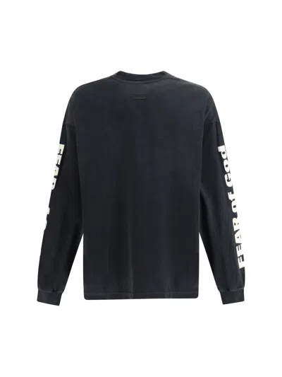 Fear Of God Graphic Longsleeve In Blue