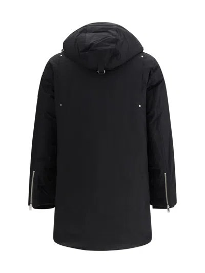 Moose Knuckles "original Shearling" Parka In Black