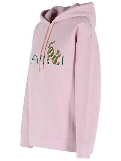 Marni Pink Cotton Sweatshirt In Pink