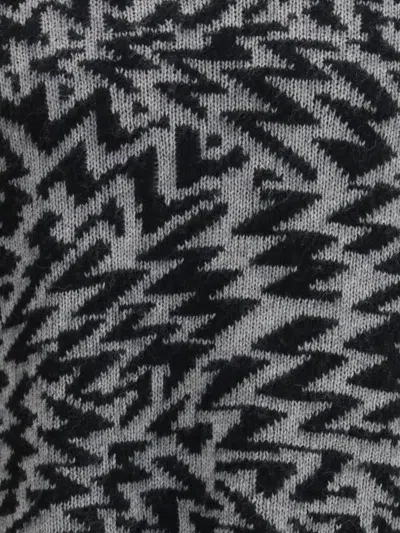 Laneus Wool Blend Sweater In Gray