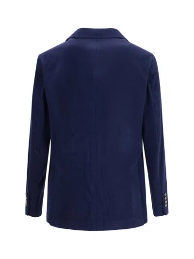 Brunello Cucinelli Men Giacca In Blue