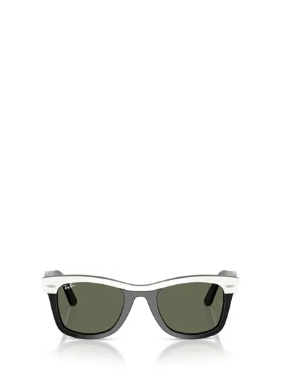 Ray Ban Rb2240 Street Neat Wayfarer Sunglasses In Green