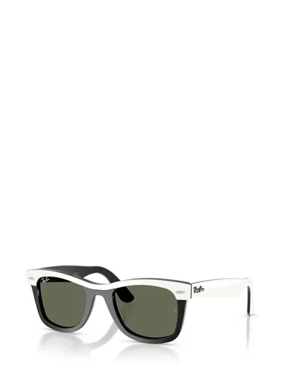Ray Ban Rb2240 Street Neat Wayfarer Sunglasses In Green