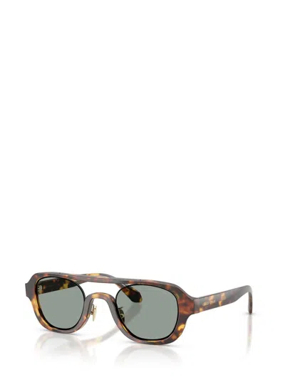 Giorgio Armani Man Sunglass Ar8247 In Brown