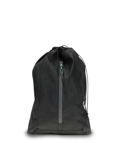 Gr10k Cotton Shoulder Bag In Black