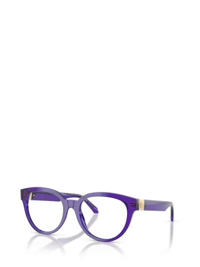 Versace Eyewear Eyeglasses In Purple