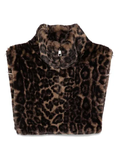 Apparis Jamie Leopard Dickey In Brown