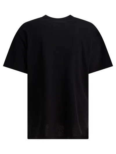 Carhartt 'heart' Patch T-shirt In Black