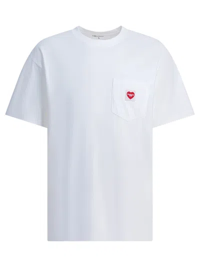 Carhartt Wip "s/s Pocket Heart" T-shirt In White