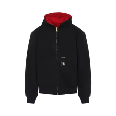 Carhartt Og Active 50years Anniversary Organic Cotton Jacket In Black