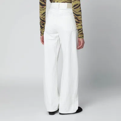 Citizen Of Humanity Citizens Of Humanity White Pashmina Ayla Baggy Jeans In White