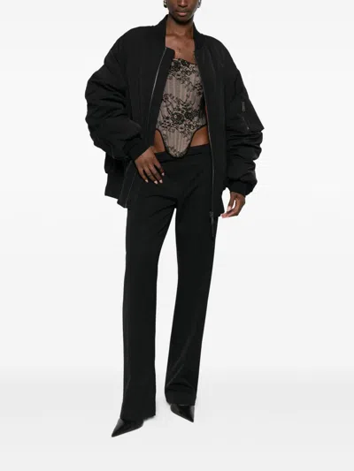 Dolce & Gabbana Stylish Short Jacket Featuring Multiple Pockets In Black