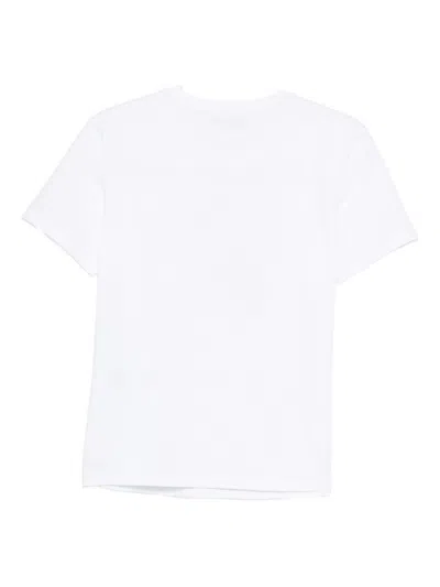 Emporio Armani Logo Cotton T-shirt In White