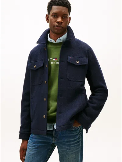 Tommy Hilfiger Wool In Blue
