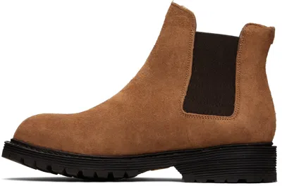 Visvim Tan Gornergrat Mid-folk Boots