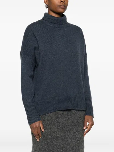 Lisa Yang Heidi Cashmere Turtle-neck Sweater In Black