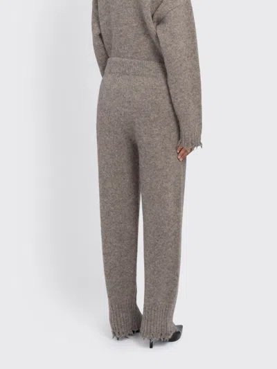 Lauren Manoogian Fray Pants In Brown