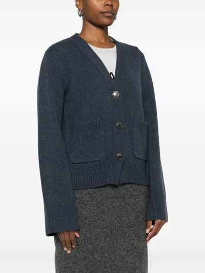 Lisa Yang Danni Cashmere Cardigan In Green