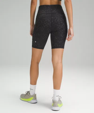 Lululemon Fast And Free High-rise Short 8" In Gray