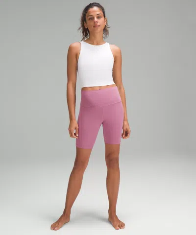 Lululemon Align™ High-rise Short 8" In Pink