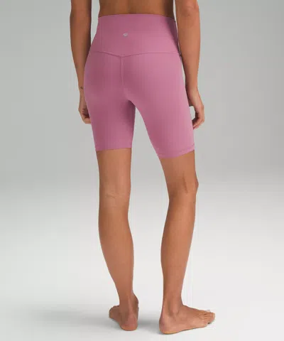 Lululemon Align™ High-rise Short 8" In Pink