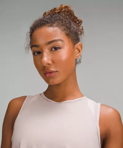 Lululemon Sculpt Cropped Tank Top In Pink