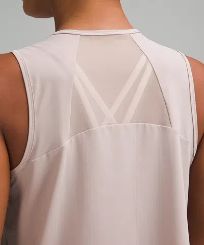 Lululemon Sculpt Cropped Tank Top In Pink