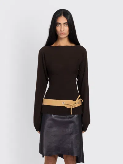 Paloma Wool Trot In Brown
