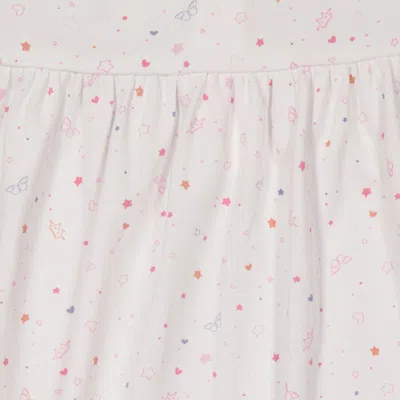 Marie Chantal Kids Pima Cotton Nightdress In Neutral