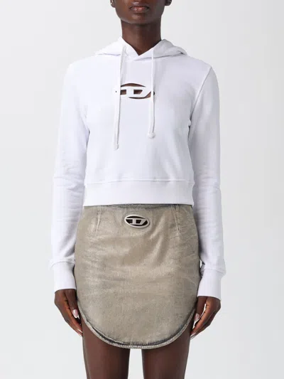 Diesel Sweatshirt  Woman Color White In White
