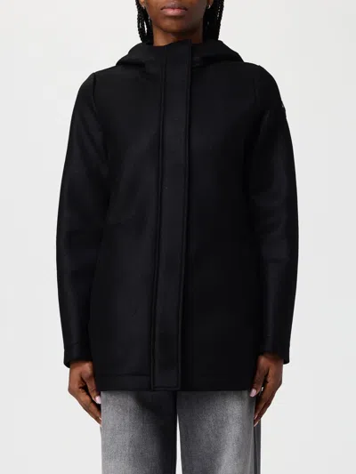Colmar Black Hooded Coat In Black