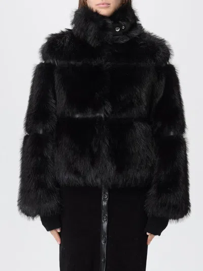 Patrizia Pepe Jacket  Woman Color Black In Black