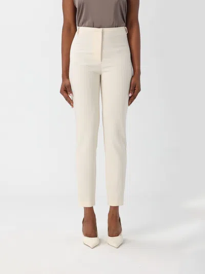 Patrizia Pepe Pants  Woman Color Natural In White