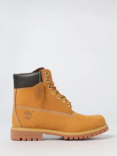 Timberland Boot  Men Color Yellow In Brown