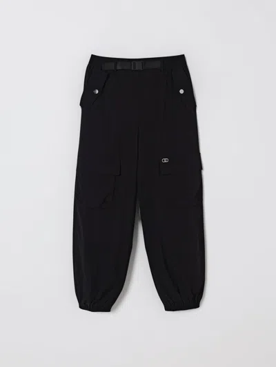 Liu •jo Pants Liu Jo Kids Color Black In Black