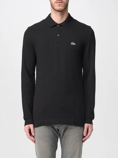 Lacoste Polo Shirt  Men Color Black In Black