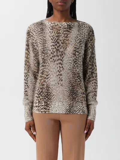 Twinset Sweater  Woman Color Brown In Multi