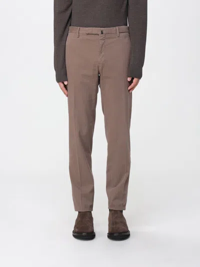 Incotex Pants  Men Color Dove Grey In Brown