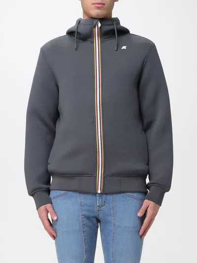 K-way Sweatshirt  Men Color Grey 1 In Gray